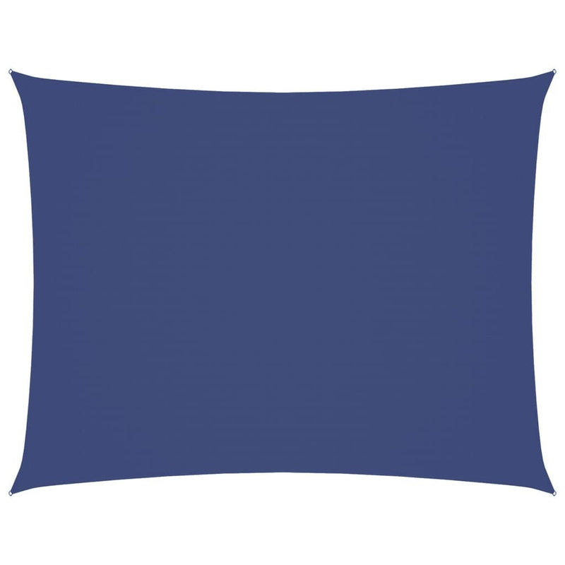 Parasole a Vela Rettangolare in Tessuto Oxford Rivestito in PU 4×5 m Blu - Image 25 of 250