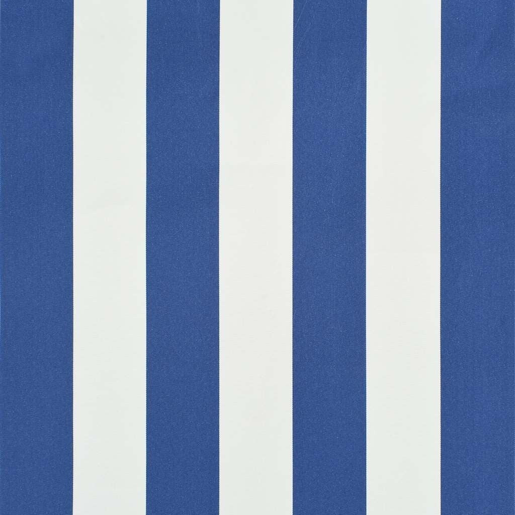 Tenda da Sole Retrattile Manuale 350×150 cm Blu e Bianco - Image 42 of 250