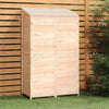 vidaXL Solid Fir Wood Garden Shed 102x52x174.5 cm Brown - Image 43 of 250