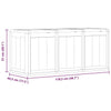 vidaXL Baúl de Jardín PP 270 L Marrón 118,5 x 44,5 x 51 cm - Image 44 of 250
