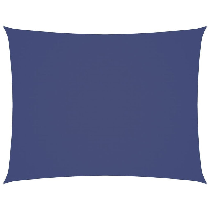 Toldo vela rectangular vidaXL en Oxford revestido de PU 4x6 m Azul - Image 64 of 184