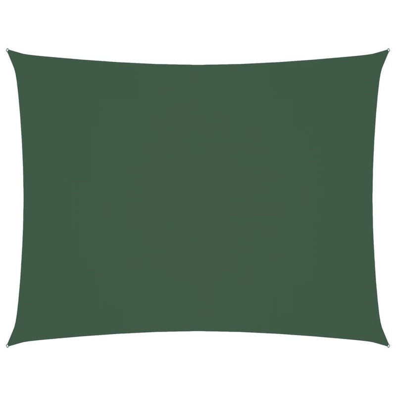 Parasole a Vela Oxford 3,5×5 m Rettangolare Verde Scuro - Image 86 of 250