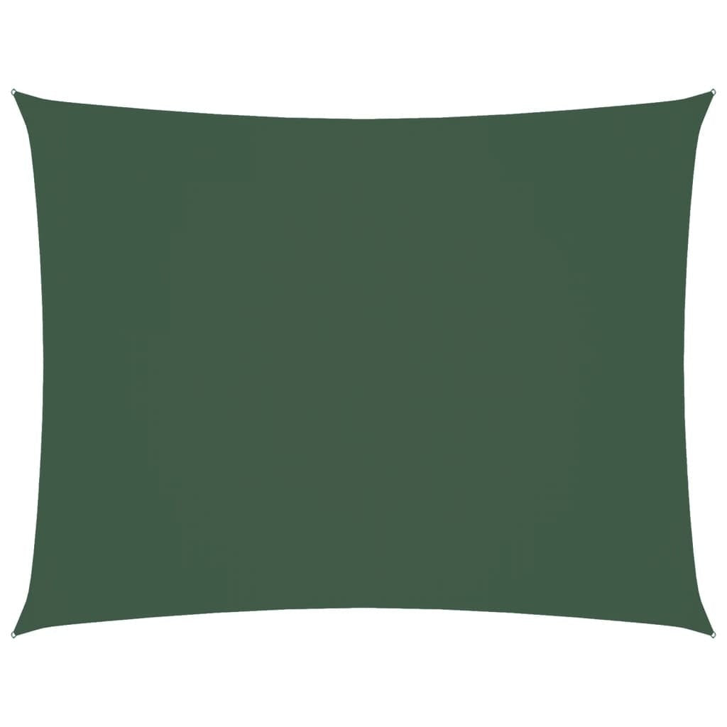 Parasole a Vela Oxford 3,5×5 m Rettangolare Verde Scuro - Image 89 of 250