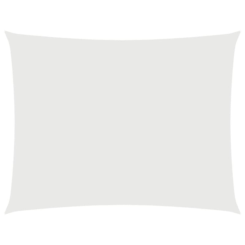 Parasole a Vela Tessuto Oxford Rettangolare 3×6 m Bianco - Image 74 of 250