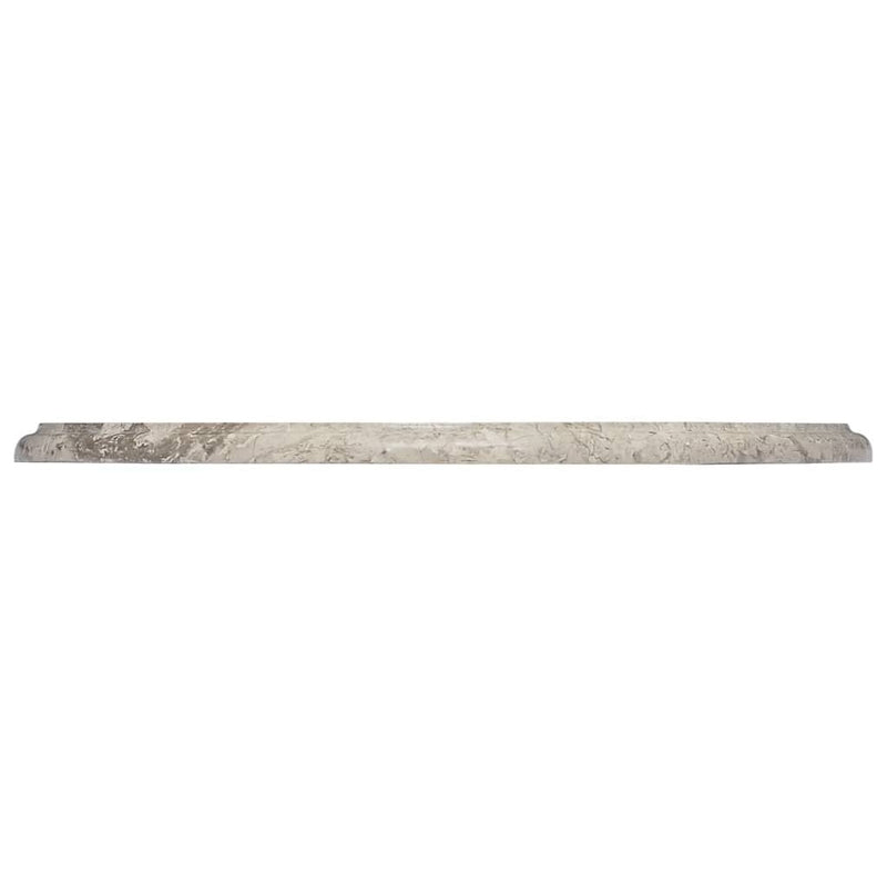vidaXL Marble Table Top, 50 cm Diameter, Grey - Image 32 of 250