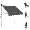 Tenda da Sole Retrattile Manuale con LED 200 cm Antracite - Image 52 of 250