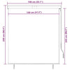 Tenda a Rullo per Esterni, Tessuto PA, Meccanismo a Manovella, 140×250 cm, Crema - Image 92 of 250