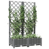 Fioriera da Giardino e Graticcio Grigio Chiaro 80×40×121,5cm PP - Image 84 of 250
