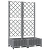 Fioriera da Giardino e Graticcio Grigio Chiaro 80×40×121,5cm PP - Image 85 of 250