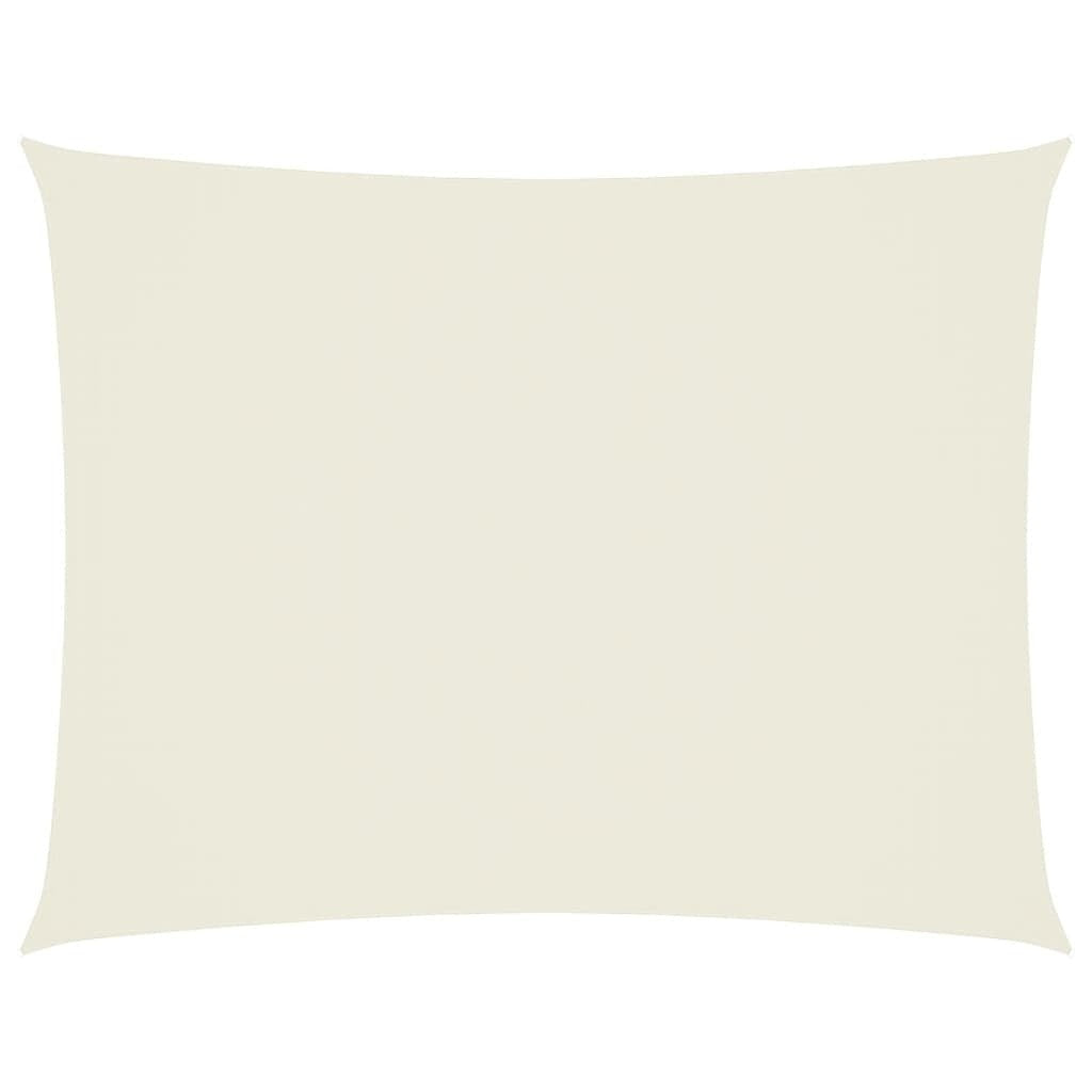 Parasole a Vela in Tessuto Oxford Rettangolare 3×4,5 m Crema - Image 81 of 250