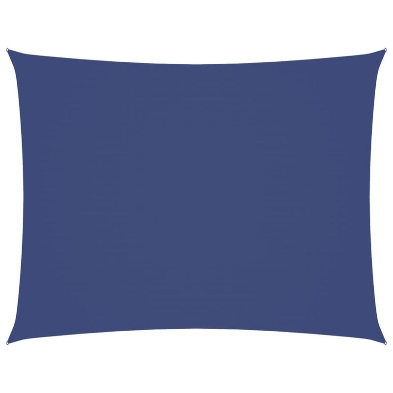 Parasole a Vela Rettangolare in Tessuto Oxford Rivestito in PU 4×5 m Blu - Image 40 of 250