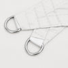 Parasole a Vela Tessuto Oxford 3,5×4,5 m Bianco - Image 47 of 250