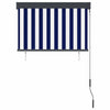 Tenda a Rullo per Esterni 100×250 cm Blu e Bianca - Image 76 of 250