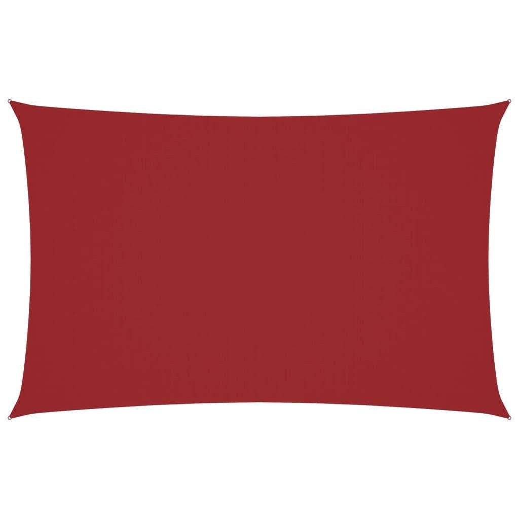 Parasole a Vela in Tessuto Oxford 2,5×5 m Rosso - Image 53 of 250