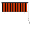 Tenda a Rullo per Esterni con Rivestimento PA 160×250 cm Arancione e Marrone - Image 43 of 250