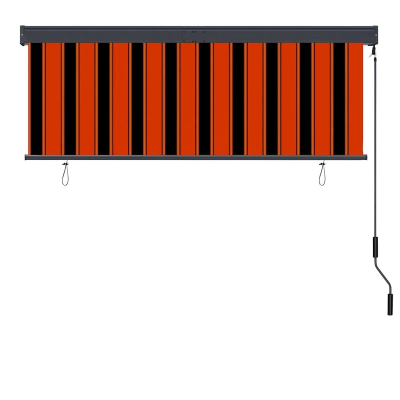 Tenda a Rullo per Esterni con Rivestimento PA 160×250 cm Arancione e Marrone - Image 43 of 250
