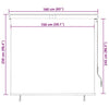 Tenda a Rullo per Esterni con Rivestimento PA 160×250 cm Arancione e Marrone - Image 54 of 250
