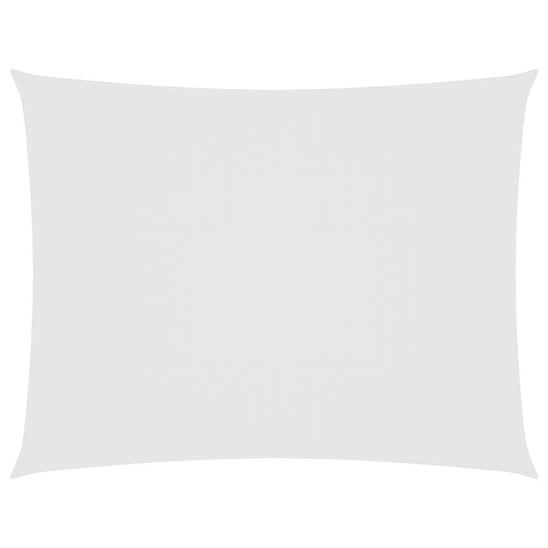 Parasole a Vela Oxford Rettangolare 2,5×5 m Bianco - Image 211 of 250