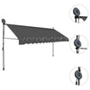 Tenda da Sole Retrattile Manuale con LED 400 cm Antracite - Image 29 of 250
