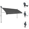 Tenda da Sole Retrattile Manuale con LED 400 cm Antracite - Image 31 of 250