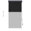 Tenda a Rullo per Esterni Tessuto Poliestere 80×250 cm Antracite - Image 74 of 250