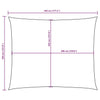 Parasole a Vela in Tessuto Oxford 3,5×4,5 m Talpa - Image 72 of 250