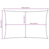 Parasole a Vela Oxford Rettangolare 4×7 m Nero - Image 126 of 250