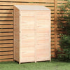 vidaXL Solid Fir Wood Garden Shed 102x52x174.5 cm Brown - Image 79 of 250