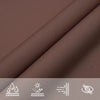 Toldo Vela Rectangular vidaXL de Tejido Oxford Revestido de PU 3,5x5 m Marrón - Image 73 of 222