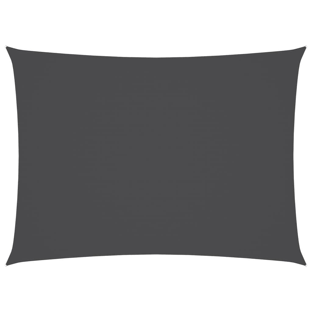 vidaXL Oxford Fabric Shade Sail 3x4.5 m Anthracite - Image 104 of 250