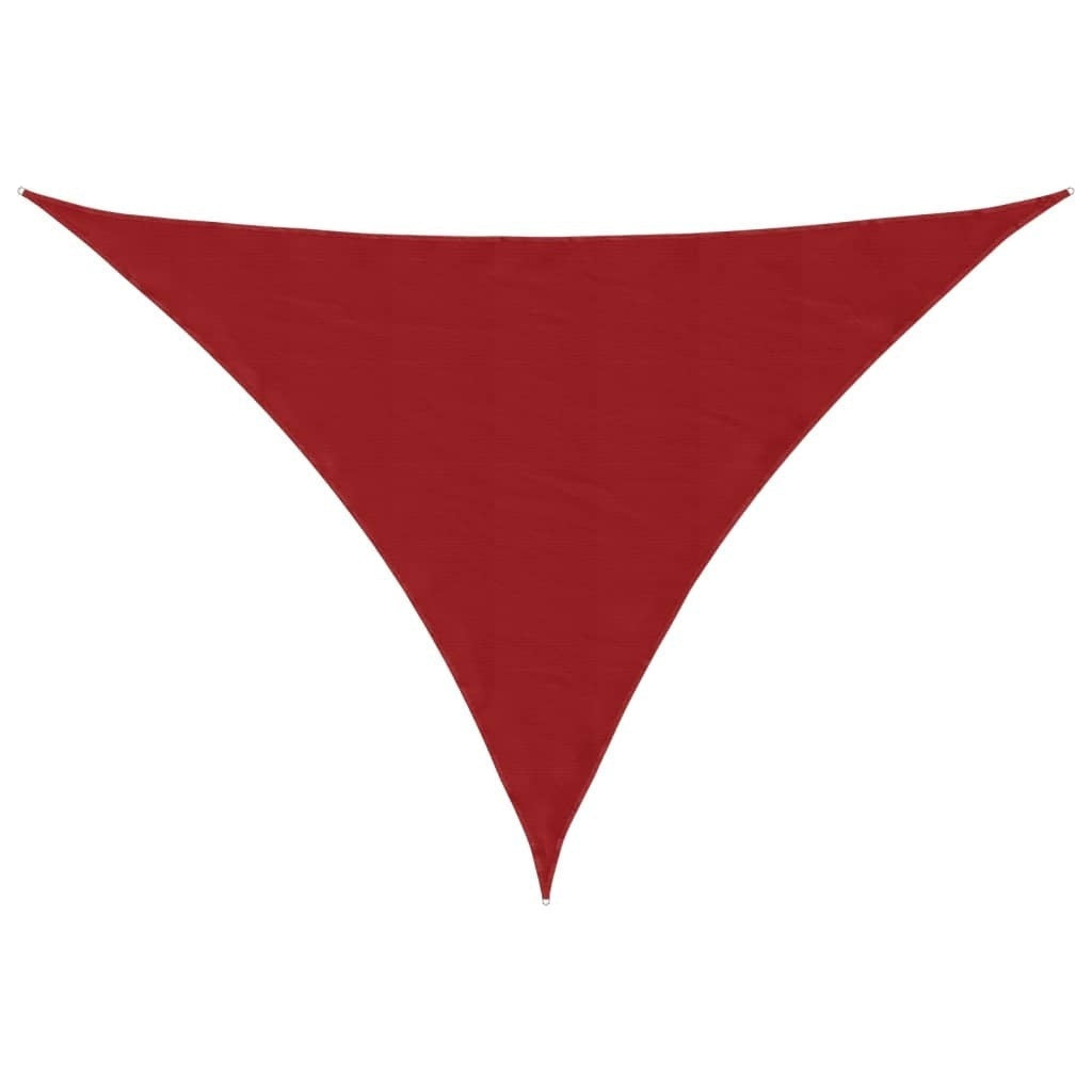 Parasole a Vela in Tessuto Oxford 4×5×5 m Rosso - Image 63 of 249