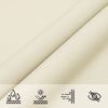 Parasole a Vela in Tessuto Oxford Rettangolare 3×4,5 m Crema - Image 140 of 250