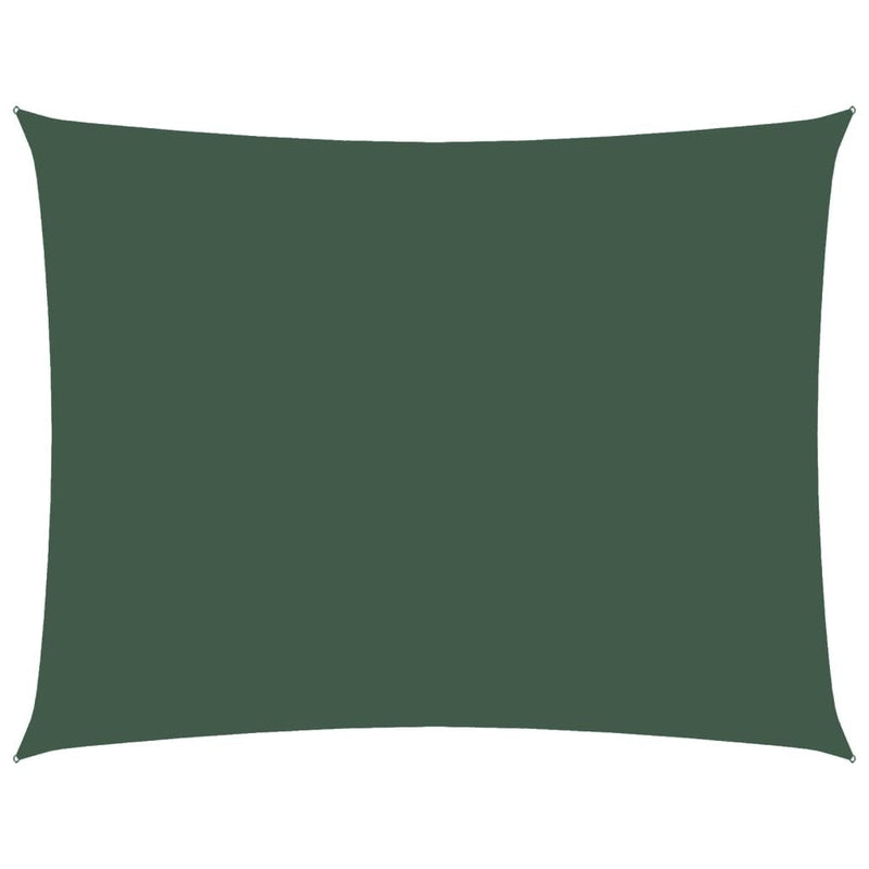 Parasole a Vela in Tessuto Oxford 2,5×3,5 m Verde Scuro - Image 78 of 250