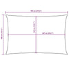 Parasole a Vela Oxford Rettangolare 4×7 m Nero - Image 175 of 250