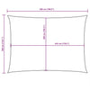 Parasole a Vela Oxford Rettangolare 3×5 m Antracite - Image 24 of 250