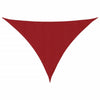 Parasole a Vela Triangolare in Tessuto Oxford Rivestito in PU 3×4×4 m Rosso - Image 90 of 250