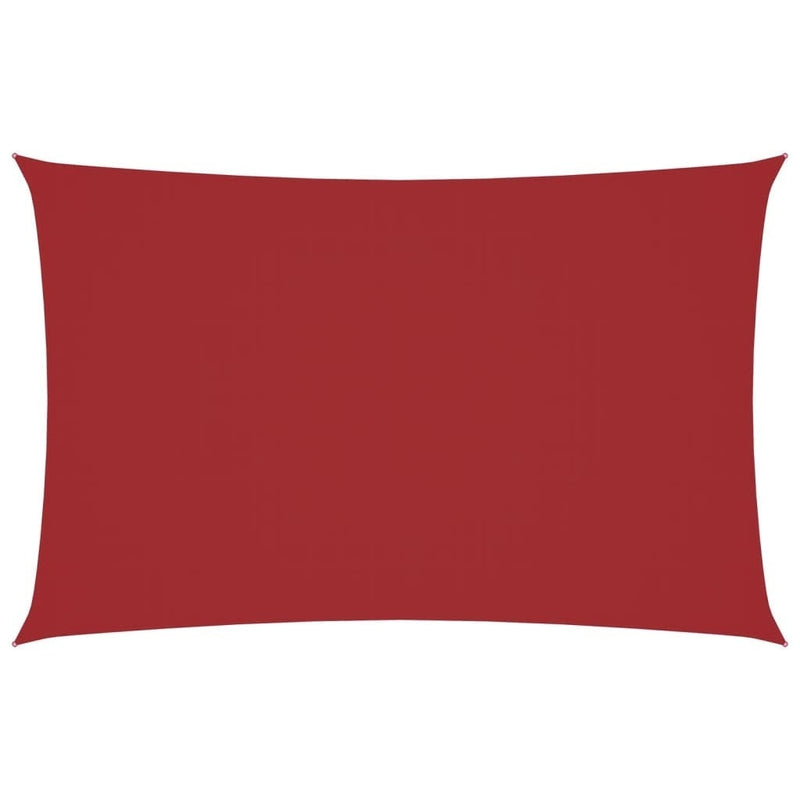 Parasole a Vela Rettangolare Oxford 2×5 m Rosso - Image 86 of 248