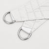 Parasole a Vela Oxford Triangolare 5×5×6 m Bianco - Image 94 of 250