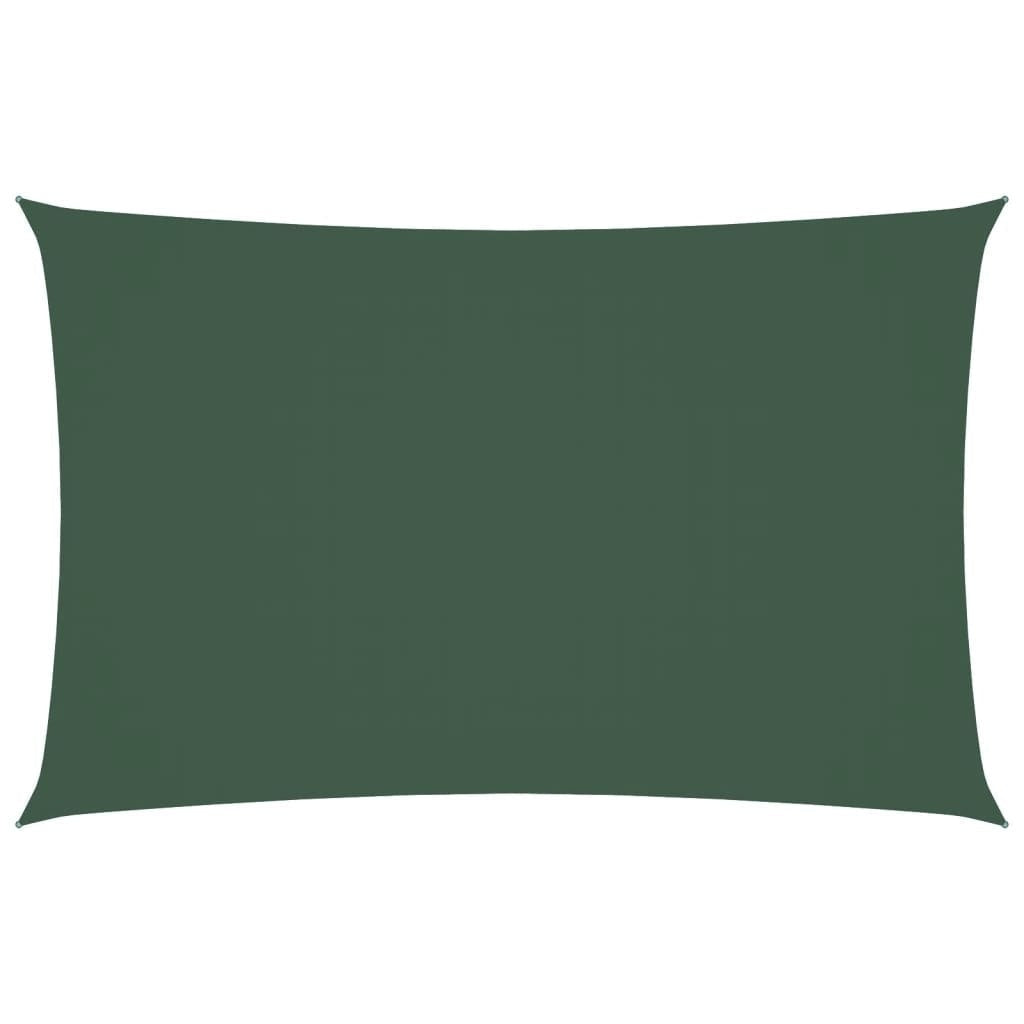 Parasole a Vela Oxford Rettangolare 2×5 m Verde Scuro - Image 112 of 250