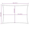 Parasole a Vela Oxford Rettangolare 2,5×4,5 m Gialla - Image 134 of 250