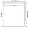 Tenda a Rullo per Esterni, Tessuto PA, Meccanismo a Manovella, 140×250 cm, Crema - Image 121 of 250