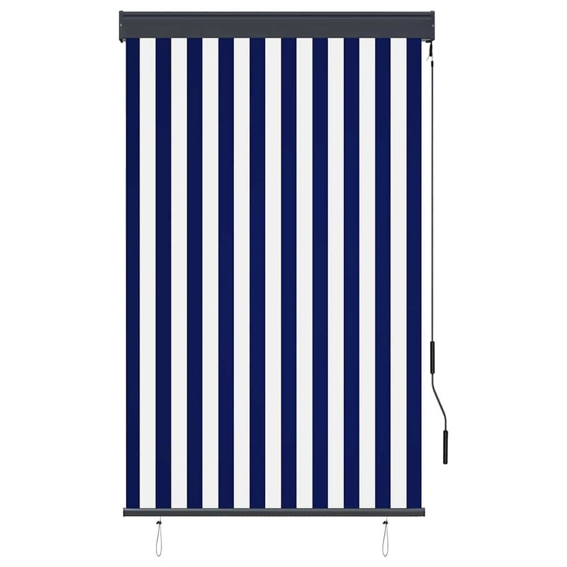 Tenda a Rullo per Esterni 100×250 cm Blu e Bianca - Image 90 of 250