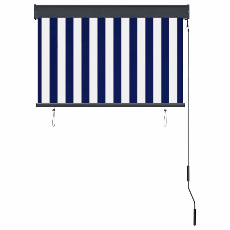 Tenda a Rullo per Esterni 100×250 cm Blu e Bianca - Image 99 of 250