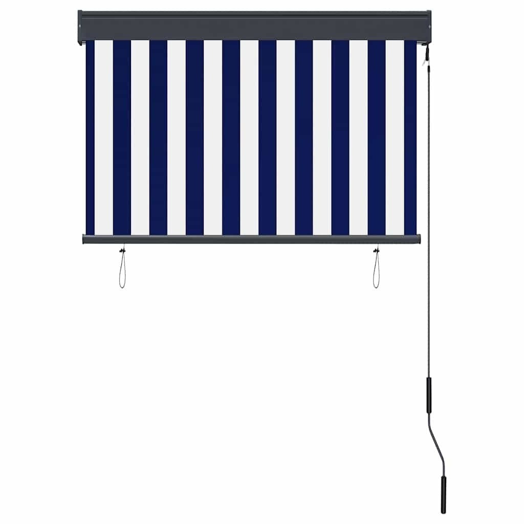 Tenda a Rullo per Esterni 100×250 cm Blu e Bianca - Image 105 of 250