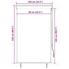 Tenda a Rullo per Esterni 100×250 cm Blu e Bianca - Image 113 of 250