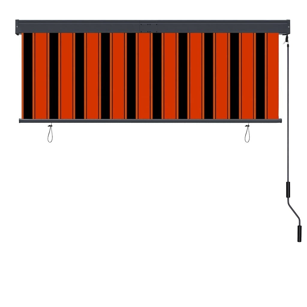 Tenda a Rullo per Esterni con Rivestimento PA 160×250 cm Arancione e Marrone - Image 71 of 250