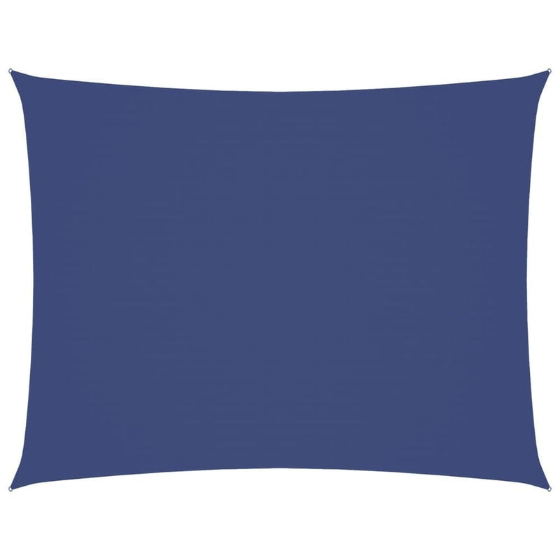 Parasole a Vela Rettangolare in Tessuto Oxford Rivestito in PU 4×5 m Blu - Image 55 of 250