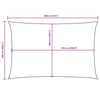 Parasole a Vela Oxford Rettangolare 6×8 m Antracite - Image 55 of 250