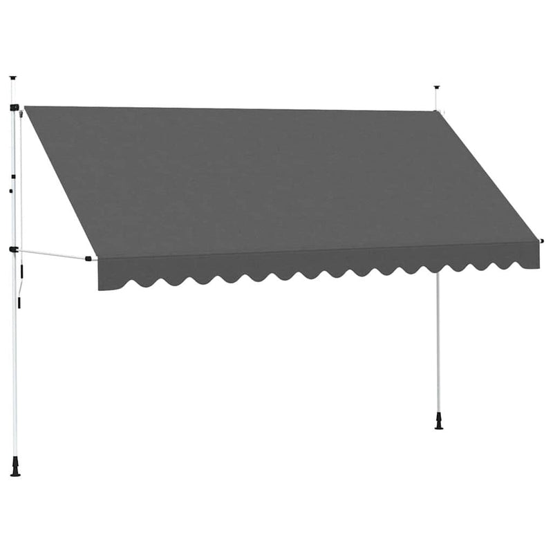 Tenda da Sole Retrattile Manuale 400 cm Antracite - Image 63 of 250