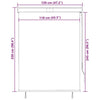 Tenda a Rullo per Esterni in Poliestere 120×250 cm Crema - Image 133 of 250